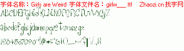 查看字体及作者详细介绍