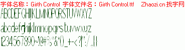 查看字体及作者详细介绍