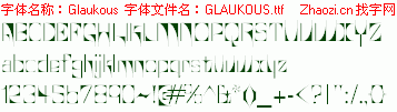 查看字体及作者详细介绍