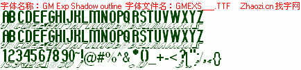 查看字体及作者详细介绍