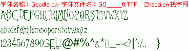 查看字体及作者详细介绍