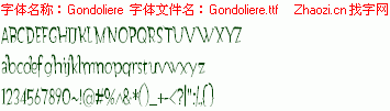 查看字体及作者详细介绍