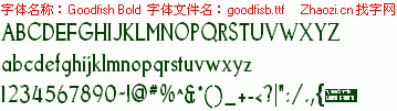 查看字体及作者详细介绍