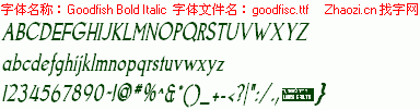 查看字体及作者详细介绍