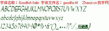 查看字体及作者详细介绍