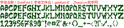 查看字体及作者详细介绍