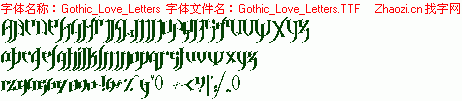 查看字体及作者详细介绍