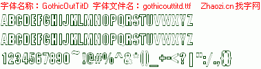 查看字体及作者详细介绍