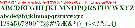 查看字体及作者详细介绍
