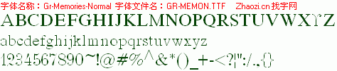 查看字体及作者详细介绍