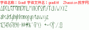 查看字体及作者详细介绍
