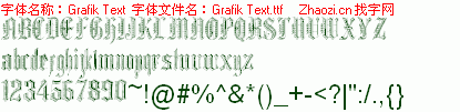查看字体及作者详细介绍