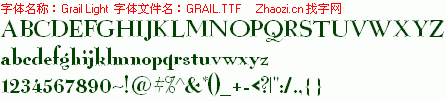查看字体及作者详细介绍