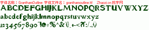 查看字体及作者详细介绍