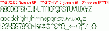 查看字体及作者详细介绍