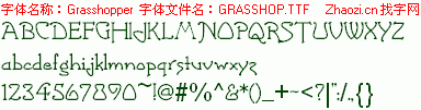 查看字体及作者详细介绍