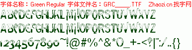 查看字体及作者详细介绍