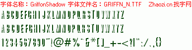查看字体及作者详细介绍