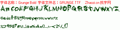 查看字体及作者详细介绍