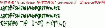 查看字体及作者详细介绍