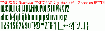 查看字体及作者详细介绍