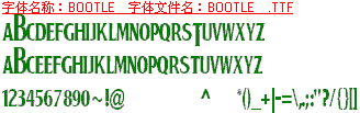 查看字体及作者详细介绍