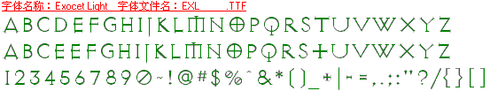 查看字体及作者详细介绍