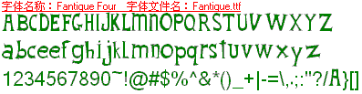 查看字体及作者详细介绍