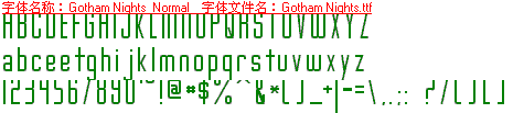 查看字体及作者详细介绍