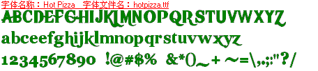 查看字体及作者详细介绍
