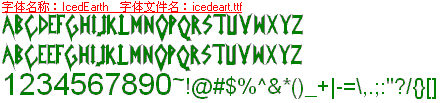 查看字体及作者详细介绍