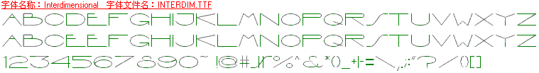 查看字体及作者详细介绍