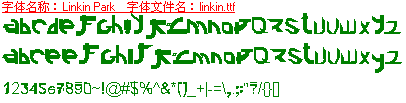 查看字体及作者详细介绍