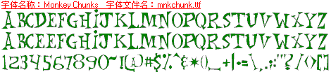 查看字体及作者详细介绍