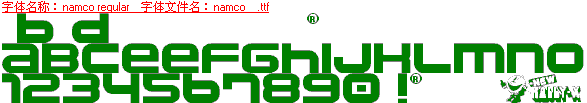 查看字体及作者详细介绍