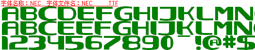 查看字体及作者详细介绍
