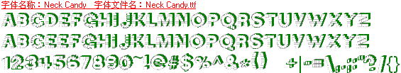 查看字体及作者详细介绍