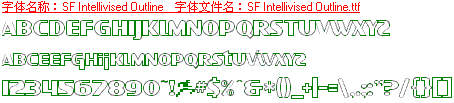 查看字体及作者详细介绍