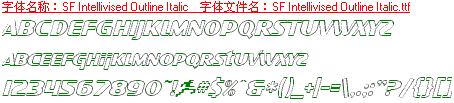 查看字体及作者详细介绍