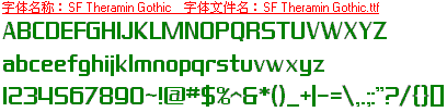 查看字体及作者详细介绍