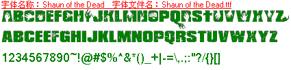 查看字体及作者详细介绍
