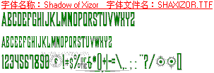 查看字体及作者详细介绍