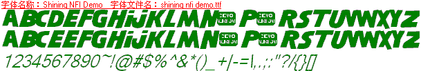 查看字体及作者详细介绍