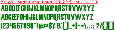 查看字体及作者详细介绍