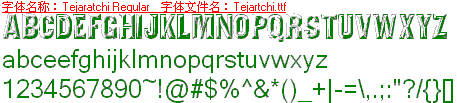 查看字体及作者详细介绍