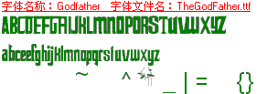 查看字体及作者详细介绍