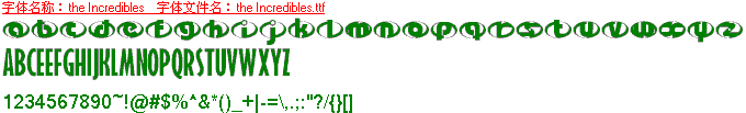 查看字体及作者详细介绍