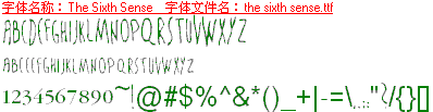 查看字体及作者详细介绍