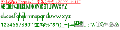 查看字体及作者详细介绍