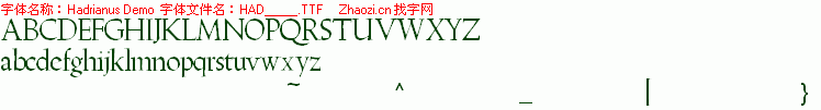 查看字体及作者详细介绍